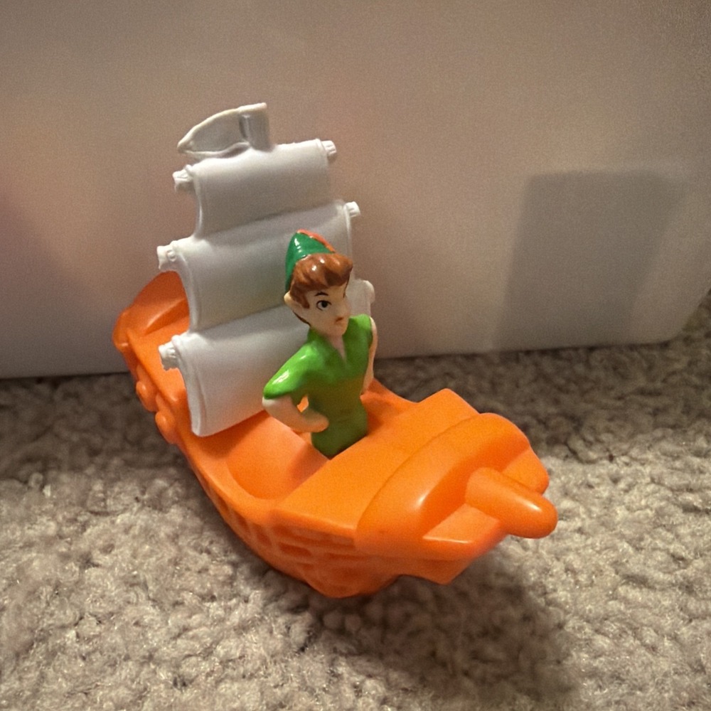 Vintage 1995 McDonald's Disneyland 40th Peter Pan Fantasmic Viewer‎ Toy Disney